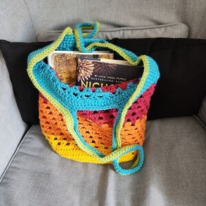 Handmade crochet bag